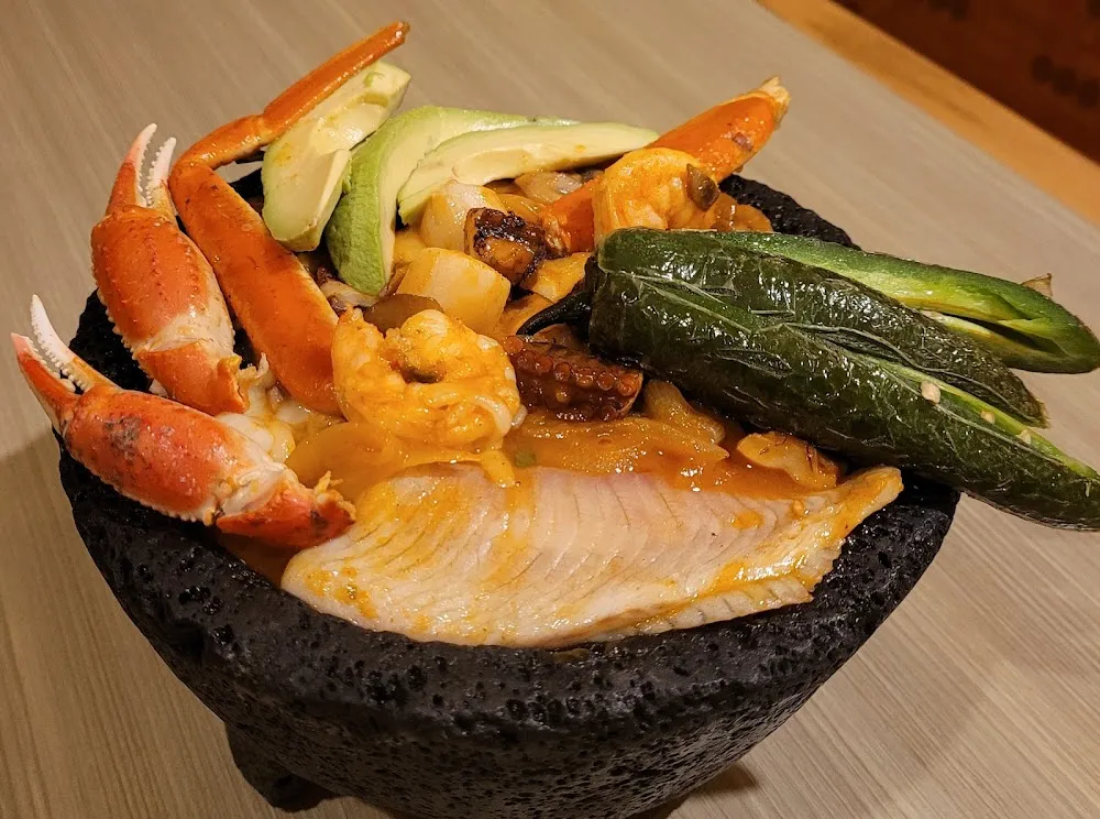 Seafood Molcajete